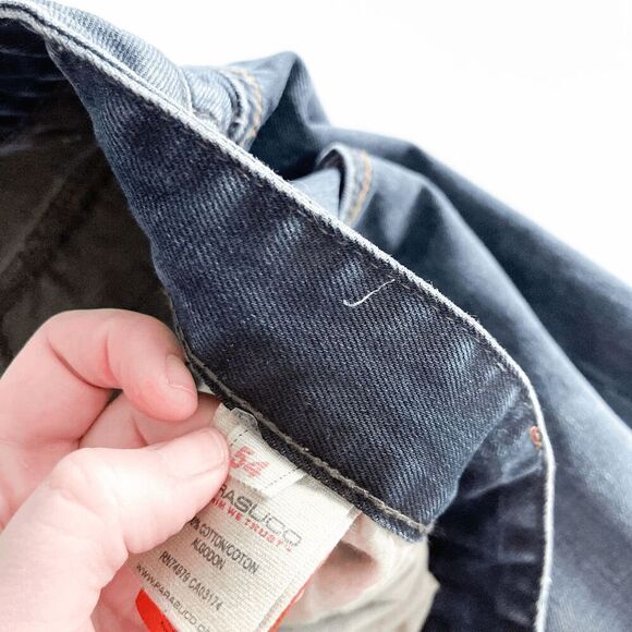 Parasuco Mens 5 Pocket Mid-Rise Straight Leg Jeans Medium Wash Blue Size 54 - Picture 6 of 10